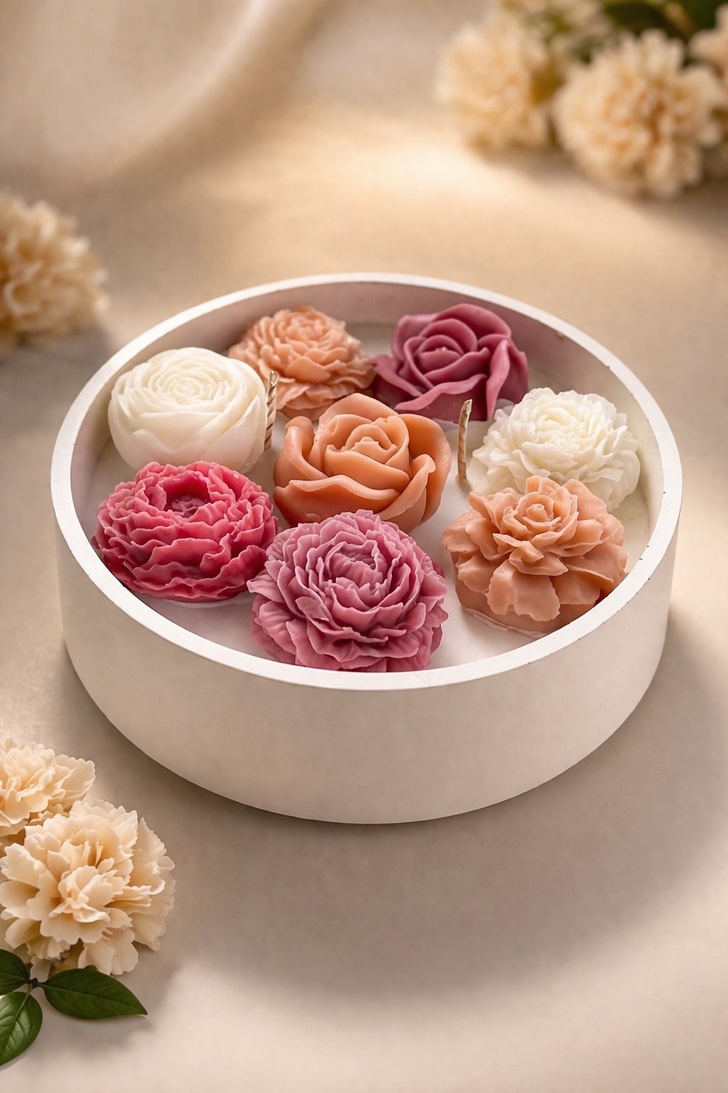 LIT Premium Candles — Handmade Flower Candles